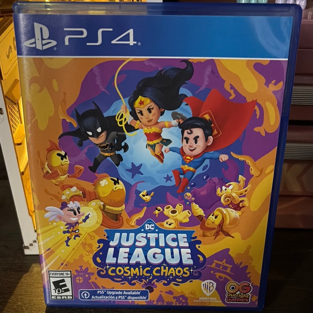 Justice League: Cosmic Chaos for PS4 - Blue Case